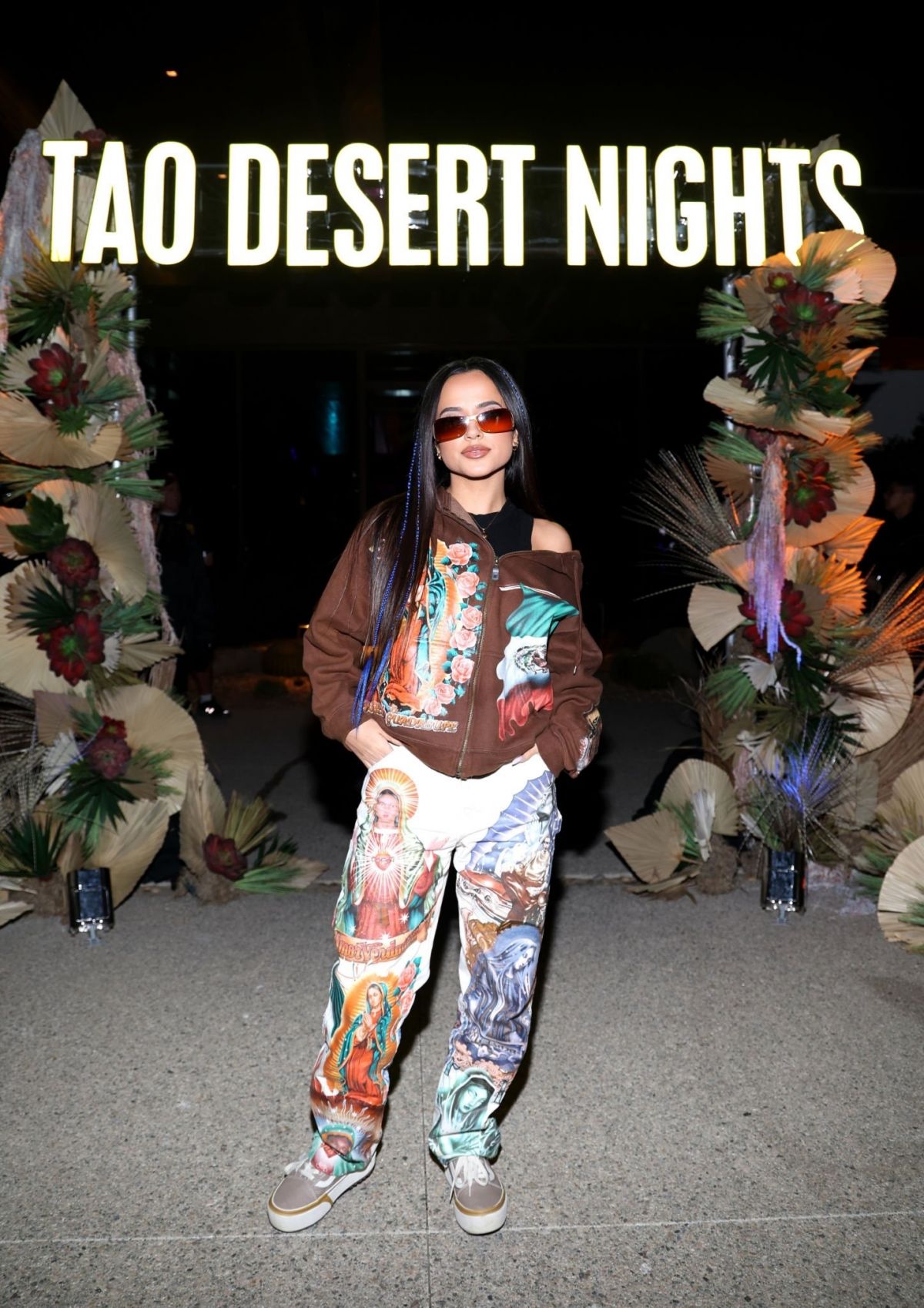 BECKY G at Tao Desert Nights in Indio 04/14/2023 HawtCelebs