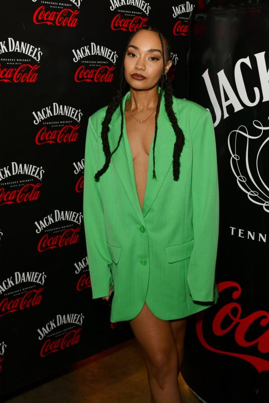 LEIGH-ANNE PINNOCK at European Launch Event of Jack Daniels and Coca-cola at Bike Shed in London 04/25/2023