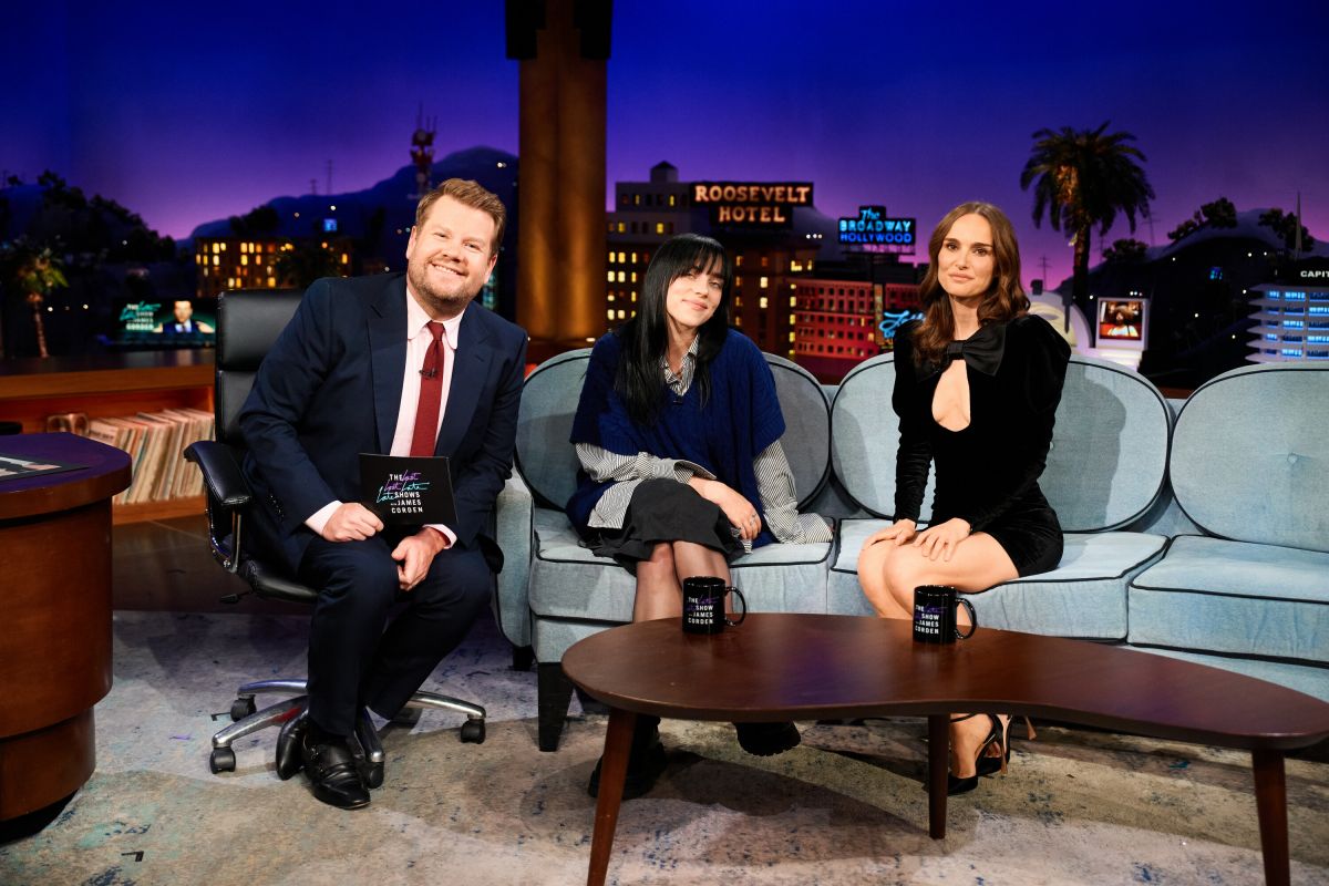 Natalie Portman At Late Late Show With James Corden 04252023 Hawtcelebs