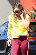 OLIVIA WILDE Arrives for a Workout Session in Los Angeles 03/31/2023