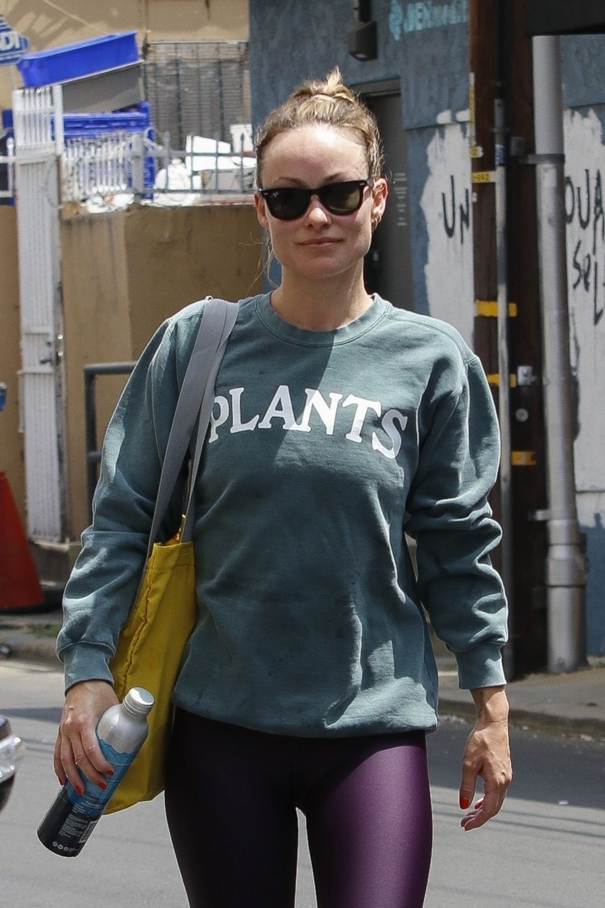 OLIVIA WILDE at a Gym for Her Tuesday Workout in Studio City 04/25/2023 ...