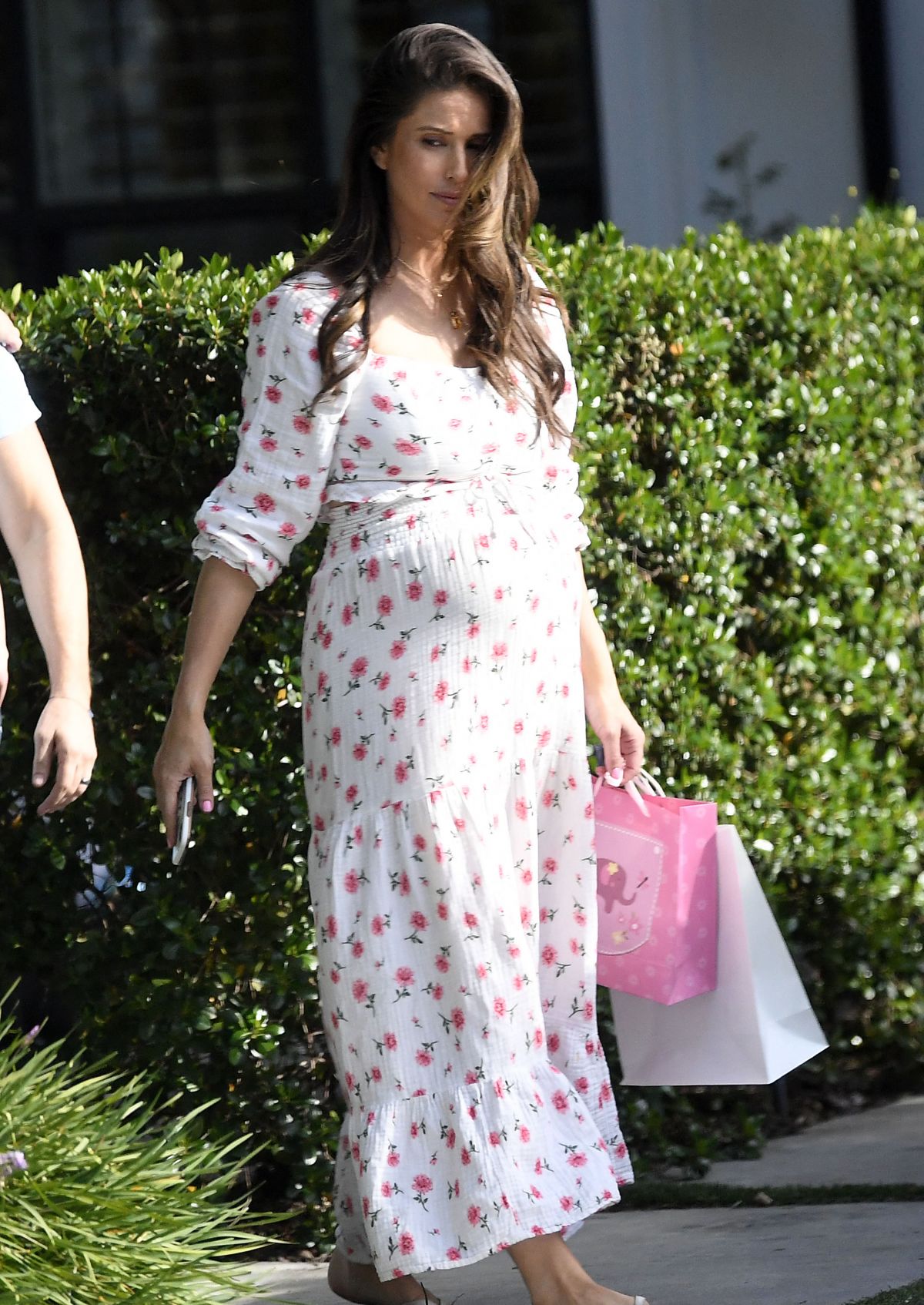 Pregnant Nina Sanchez Out In Los Angeles 04 08 2023 Hawtcelebs