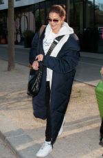 TERI HATCHER Leaves Her Hotel After Paris Fan Festival 04/16/2023