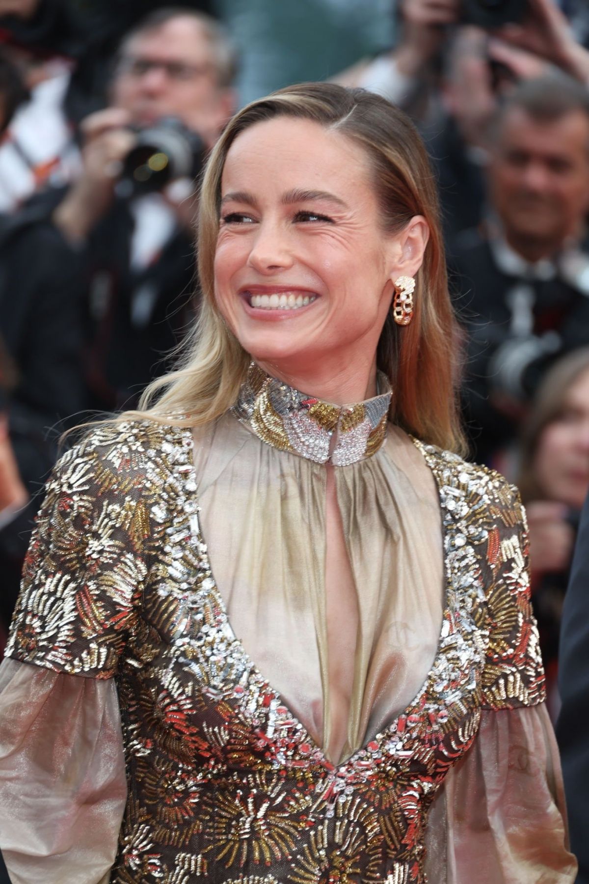 BRIE LARSON at 76th Annual Cannes Film Festival Opening Ceremony 05/16