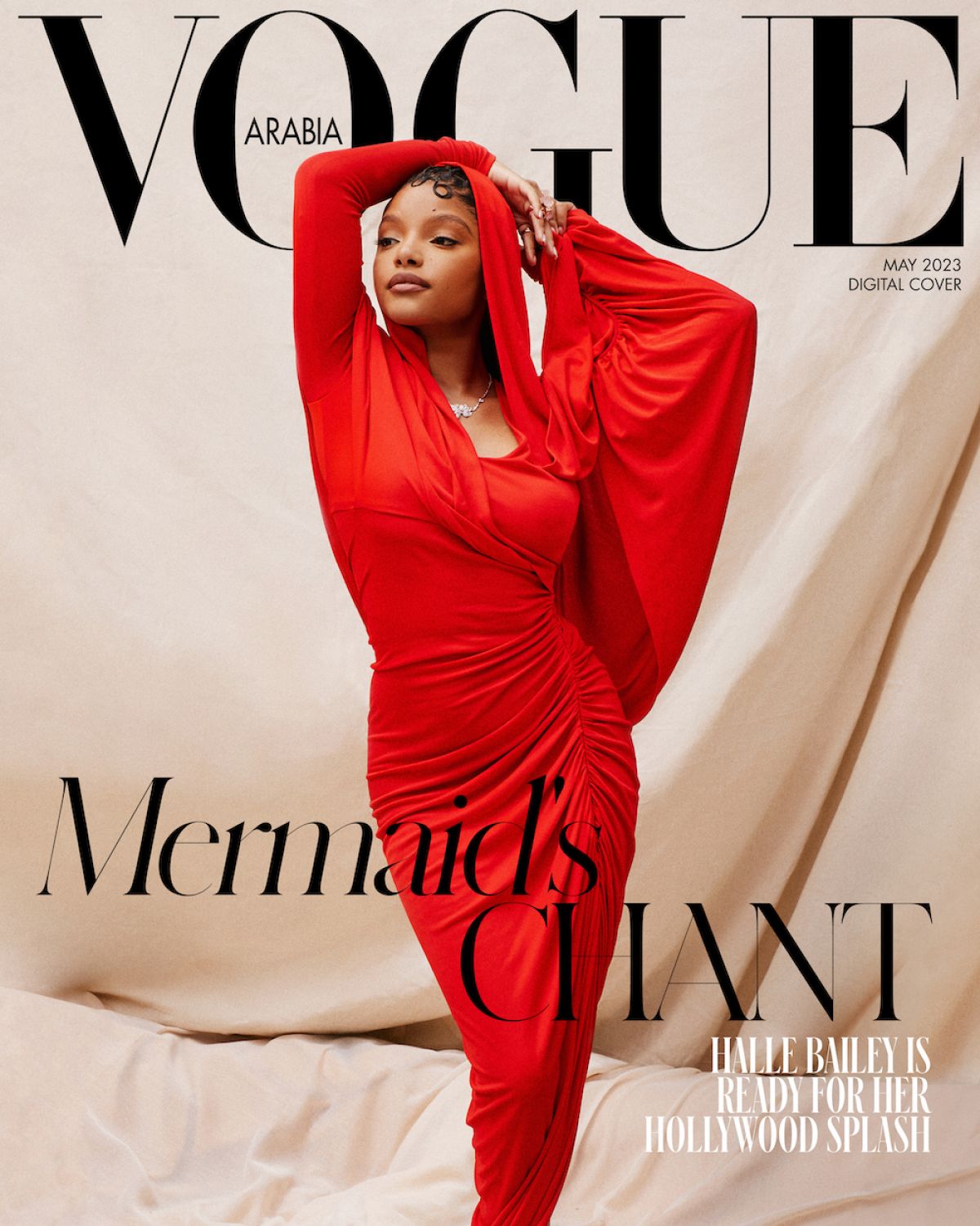 HALLE BAILEY for Vogue Arabia, May 2023 Digital Cover – HawtCelebs