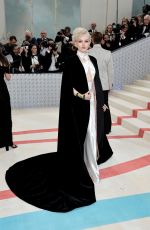 JULIA GARNER at 2023 Met Gala Celebrating Karl Lagerfeld: A Line of Beauty in New York 05/01/2023