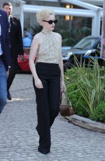JULIA GARNER Out and About in Cannes 05/23/2023