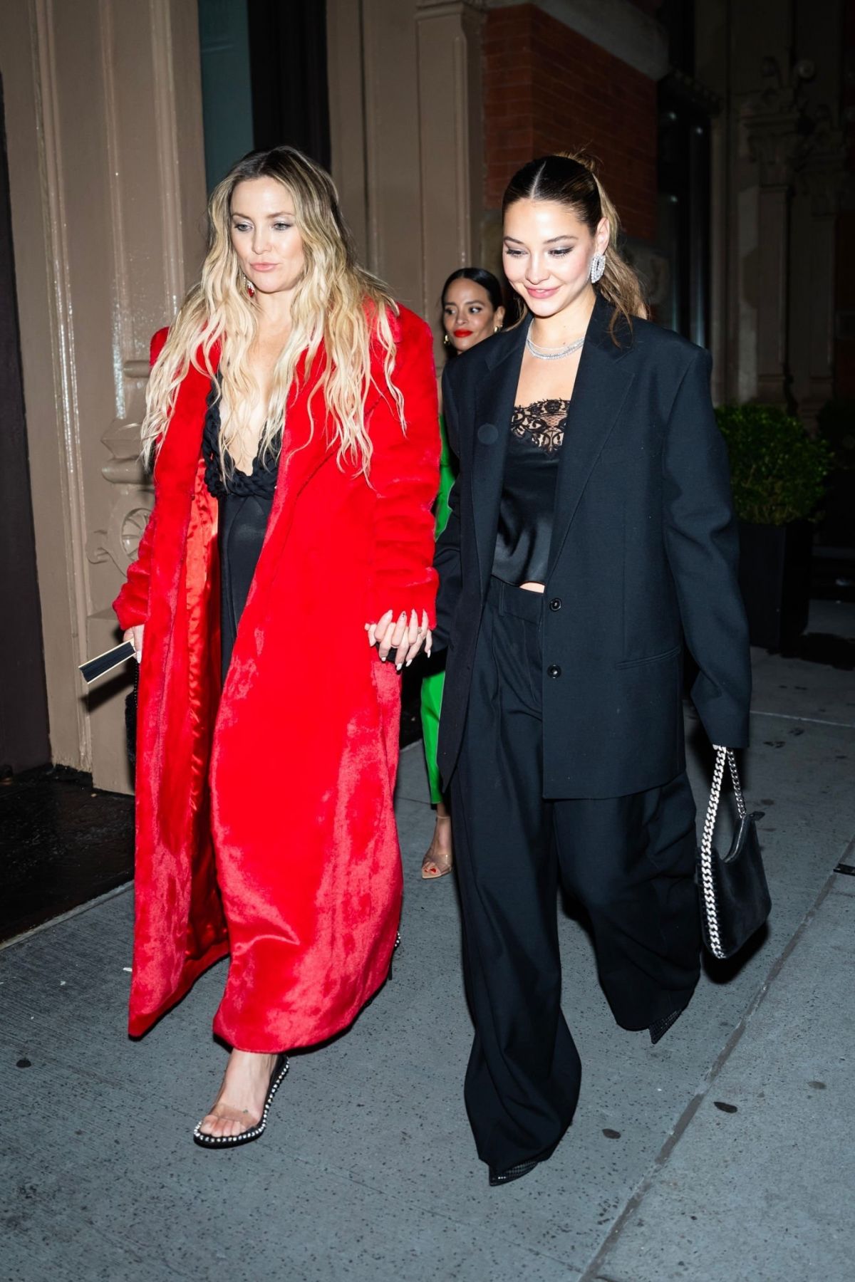 MADELYN CLINE and KATE HUDSON Arrives at a Met Gala Afterparty in New