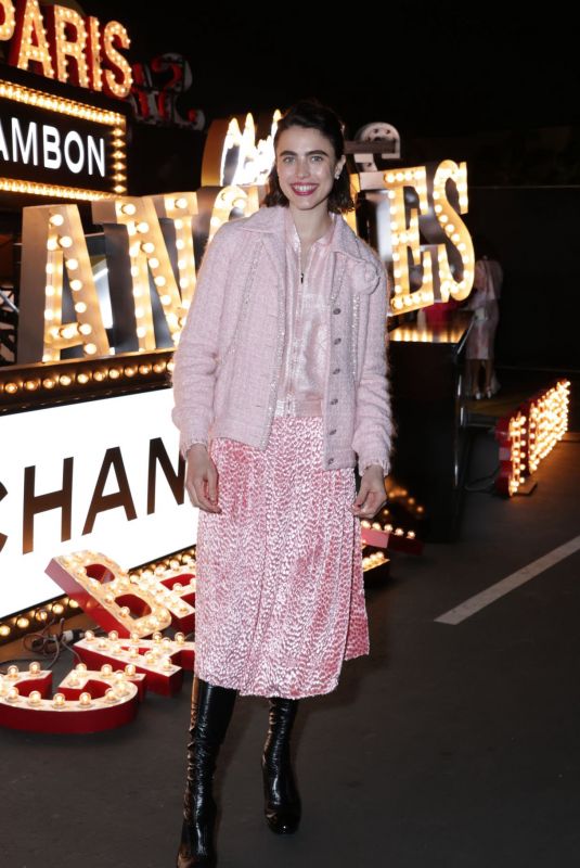 MARGARET QUALLEY at Chanel Cruise 2024 Collection Fashion Show in Los