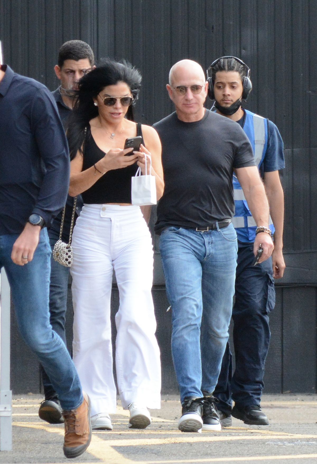 LAUREN SANCHEZ and Jeff Bezos Out After Rngagement News in New York 06 ...