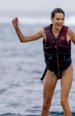 ALESSANDRA AMBROSIO in Swimsuit on Vacation in Ibiza 07/20/2023