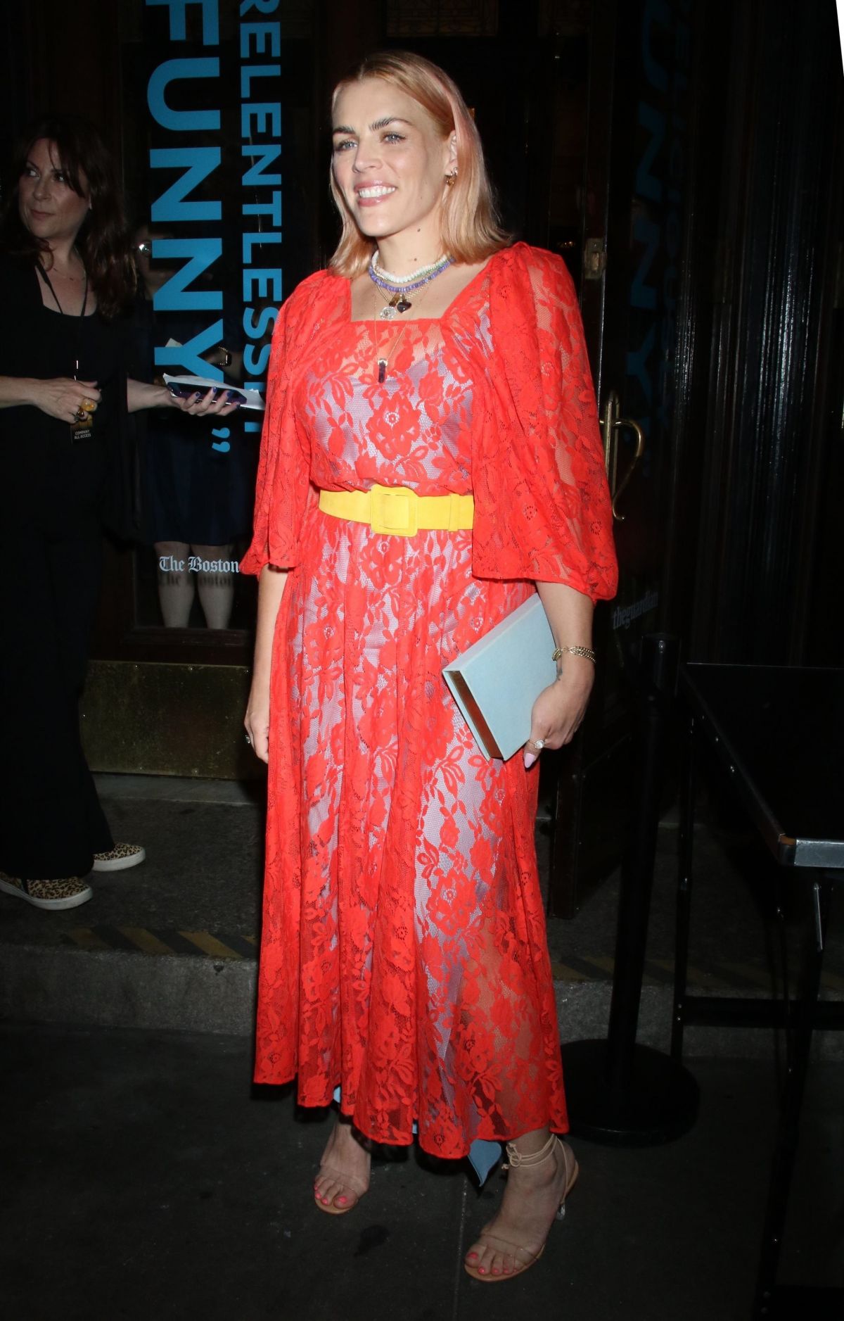 BUSY PHILIPPS at Alex Edelman’s Just For Us Opening Night at Hudson ...