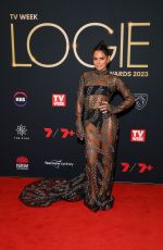 EMILY WEIR at 63rd TV WEEK Logie Awards at The Star in Sydney 07/30/2023