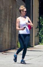 JENNIFER LAWRENCE Arrives at Pilates Class in Los Angeles 07/10/2023