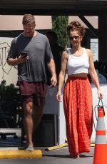 MINKA KELLY and Dan Reynolds Heading to a Spa Session on His Birthday in Los Angeles 07/14/2023