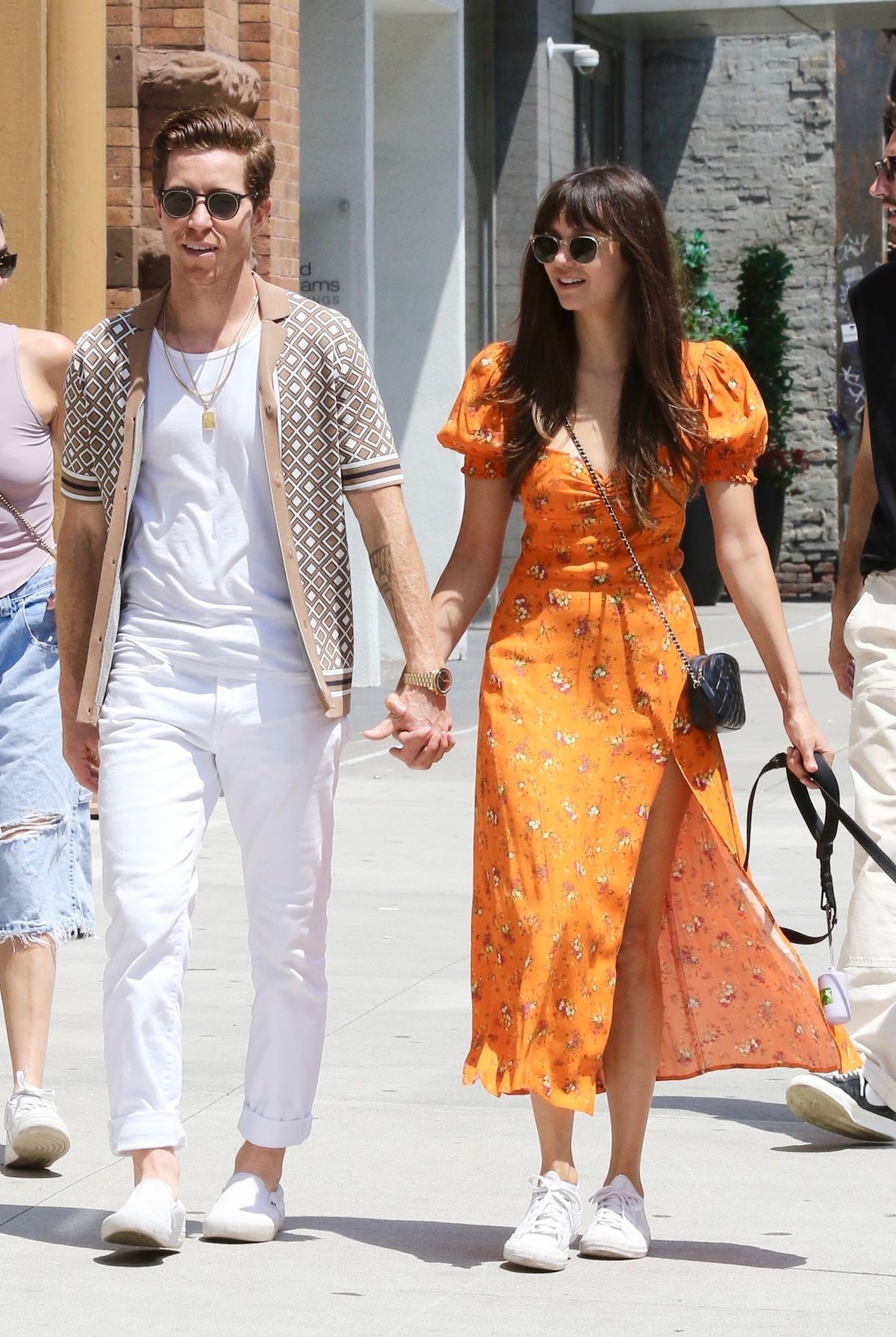June 2023: Shaun White Accompanies Nina Dobrev to “The Out-Laws