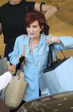 SHARON OSBOURNE Shopping at Neiman Marcus in Beverly Hills 07/14/2023