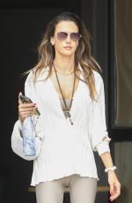 ALESSANDRA AMBROSIO Out Shopping and Lunch at Country Mart in Malibu 08/25/2023