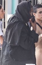 BIANCA CENSORI and Kanye West Out on Holiday in Italy 08/202/2023 