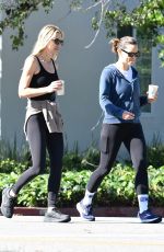 JENNIFER GARNER and Her Fitness Pall out for Power Walk in Brentwood 08/26/2023