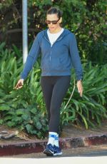 JENNIFER GARNER and Her Fitness Pall out for Power Walk in Brentwood 08/26/2023