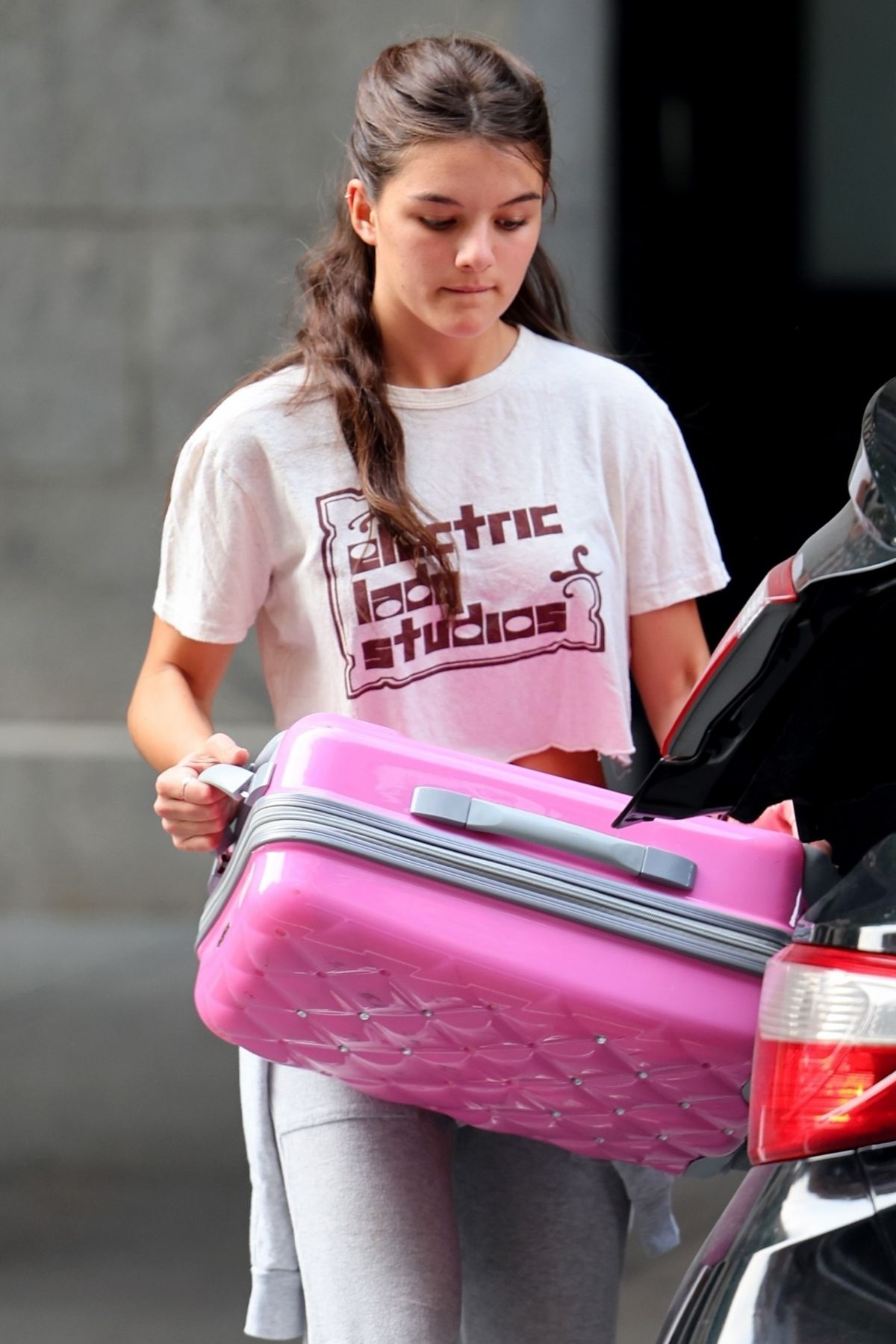 SURI CRUISE Out and About in New York 08/22/2023 HawtCelebs