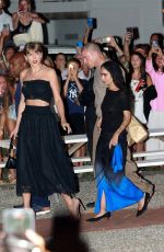 TAYLOR SWIFT Arrives at a Party in New Jersey 08/18/2023