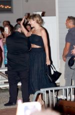 TAYLOR SWIFT Arrives at a Party in New Jersey 08/18/2023