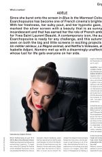 ADELE EXARCHOPOULOS in Numero France, October 2023