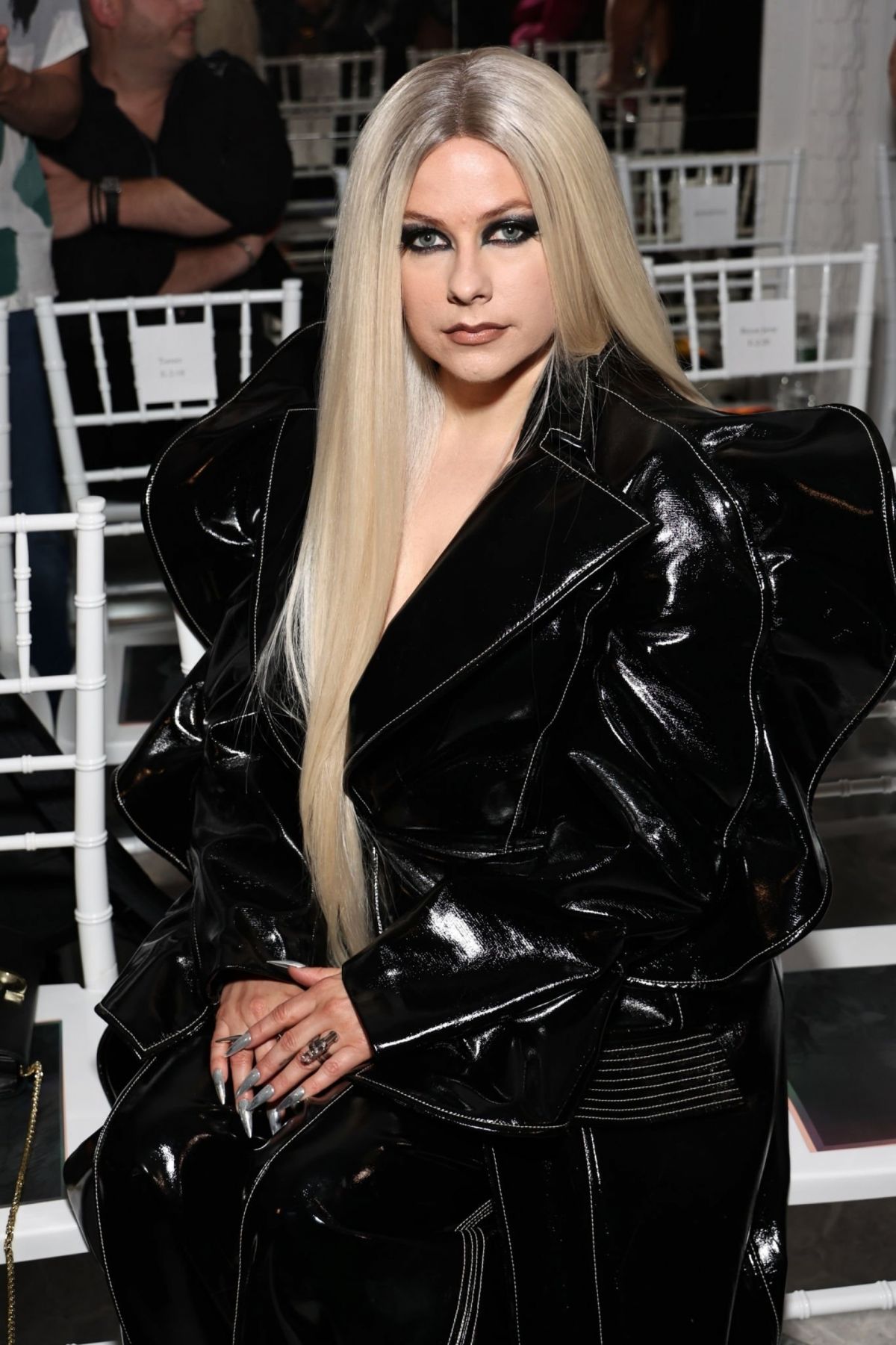 Avril Lavigne At Christian Siriano Spring 2024 Show At New York Fashion Week 09 08 2023 6 