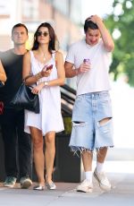 BROOKE SANSONE and Charlie Puth Out in New York 09/06/2023