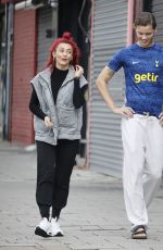 DIANNE BUSWELL and Bobby Brazier Head to Costa Coffee in London 09/18/2023