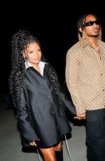 HALLE BAILEY at Gucci Spring 2024 Ready to Wear Fashion Show in Milan 09/22/2023