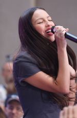 OLIVIA RODRIGO Performs at Today Show Citi Summer Concert Series in New York 09/08/2023