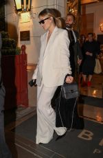 OLIVIA WILDE Out with Friends for Dinner in Paris 09/28/2023