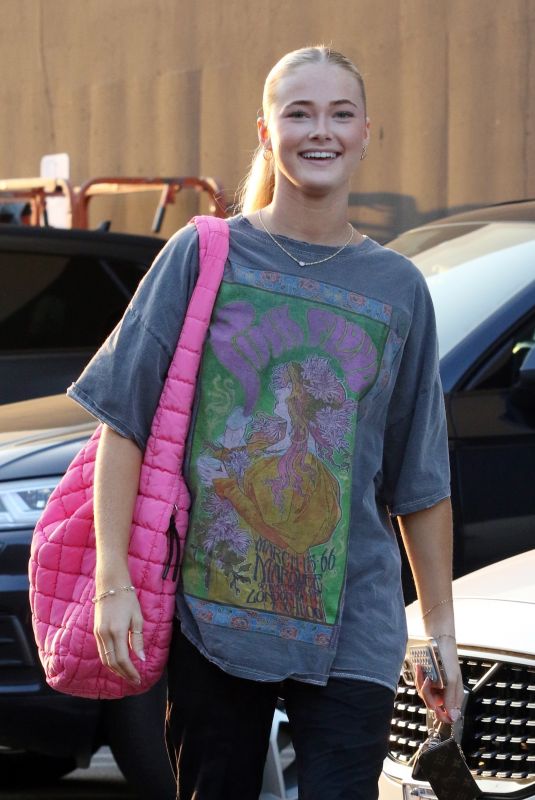RYLEE ARNOLD Arrives at Dancing with the Stars Studio in Los Angeles 09/29/2023