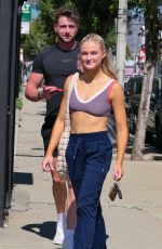 RYLEE ARNOLD Leaves Dancing with the Stars Practice in Los Angeles 10/14/2023