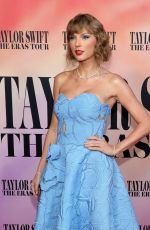 TAYLOR SWIFT at Taylor Swift: The Eras Tour Concert Movie World Premiere in Los Angeles 10/11/2023