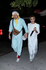 ZOE KRAVITZ and Channing Tatum Arrives at a Halloween Party in Los Angeles 10/28/2023