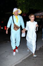 ZOE KRAVITZ and Channing Tatum Arrives at a Halloween Party in Los Angeles 10/28/2023