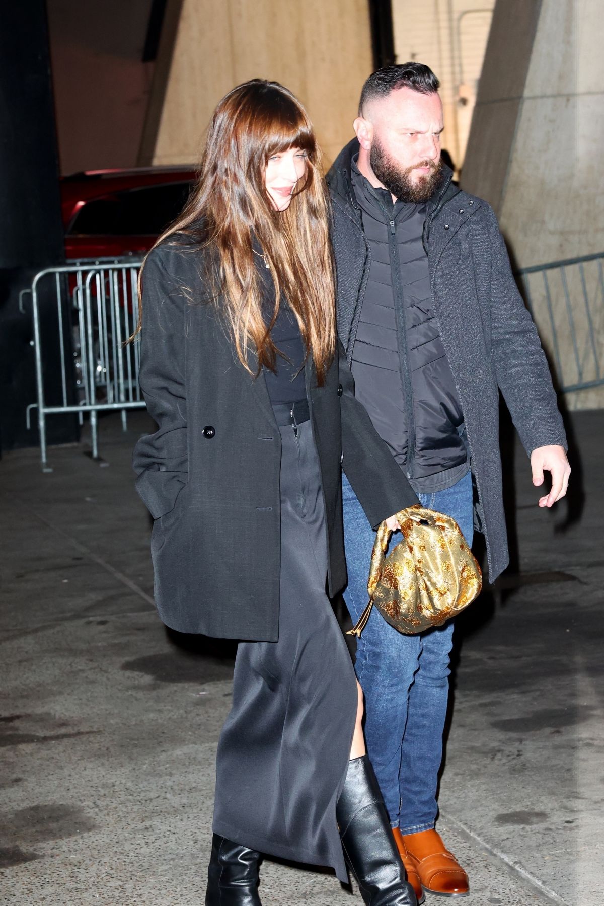 Dakota Johnson Arrives At Snl After Party At Stk In New York 11112023 Hawtcelebs 