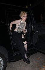 JULIA GARNER Arrives at Gucci Party at Chateau Marmont in Los Angeles 11/04/2023