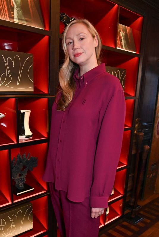 GWENDOLINE CHRISTIE at Maestro Special Lunch Hosted by Charles Finch in London 12/01/2023