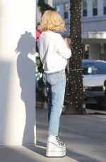 KATE BECKINSALE at a Last-minute Christmas Shopping in Beverly Hills 12/24/2023