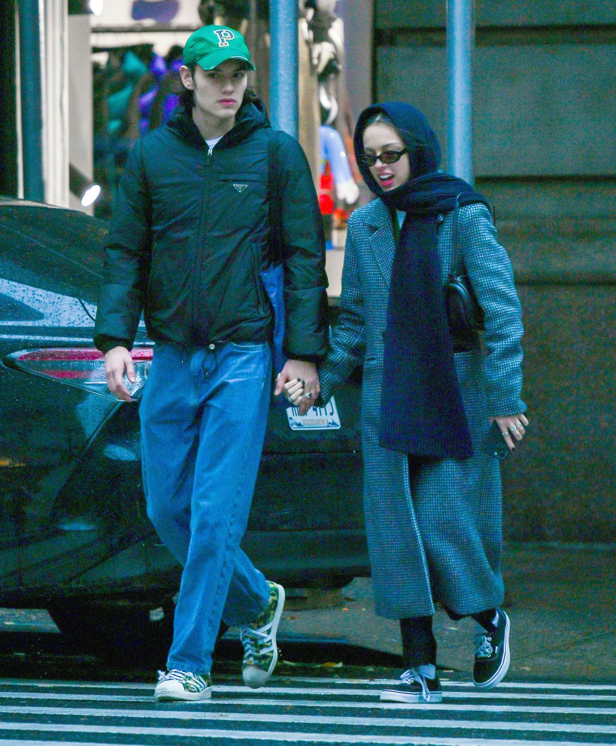 OLIVIA RODRIGO and Louis Partridge Step Out Holding Hands in New York