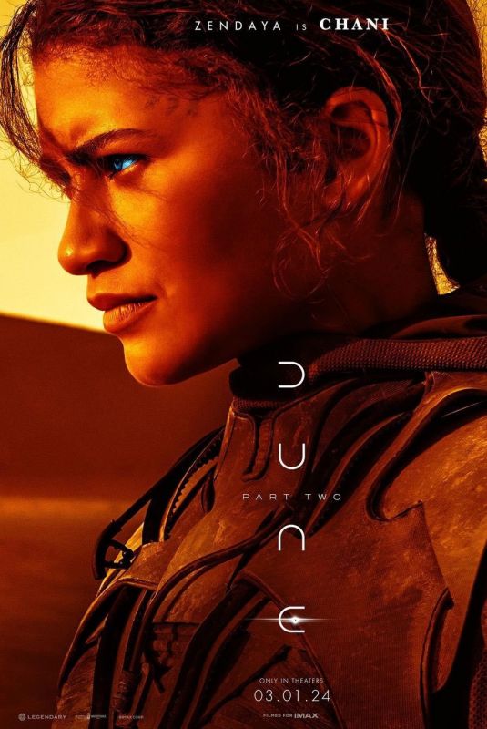 ZENDAYA Dune Part Two Posters and Trailer 2024 HawtCelebs