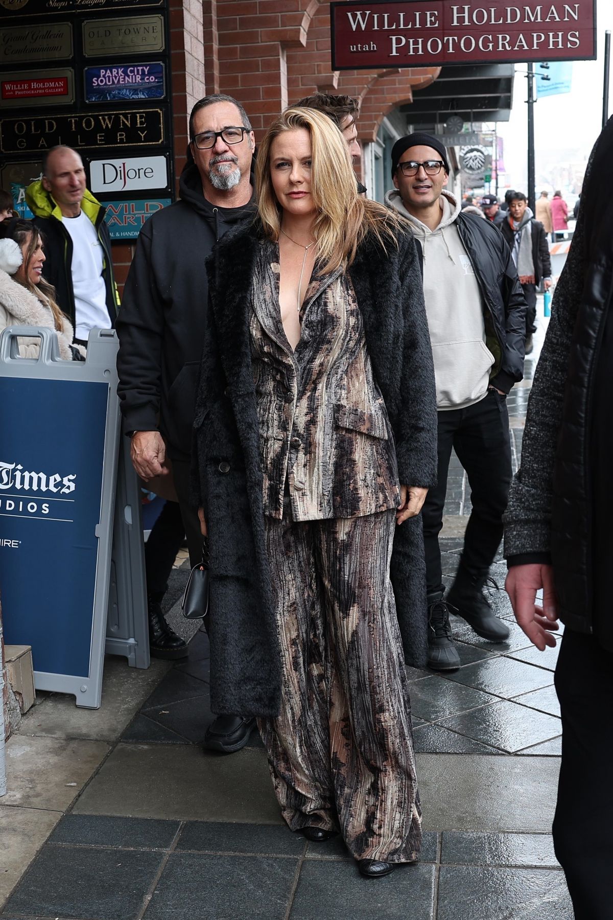 ALICIA SILVERSTONE Out at 2024 Sundance Film Festival 01/20/2024