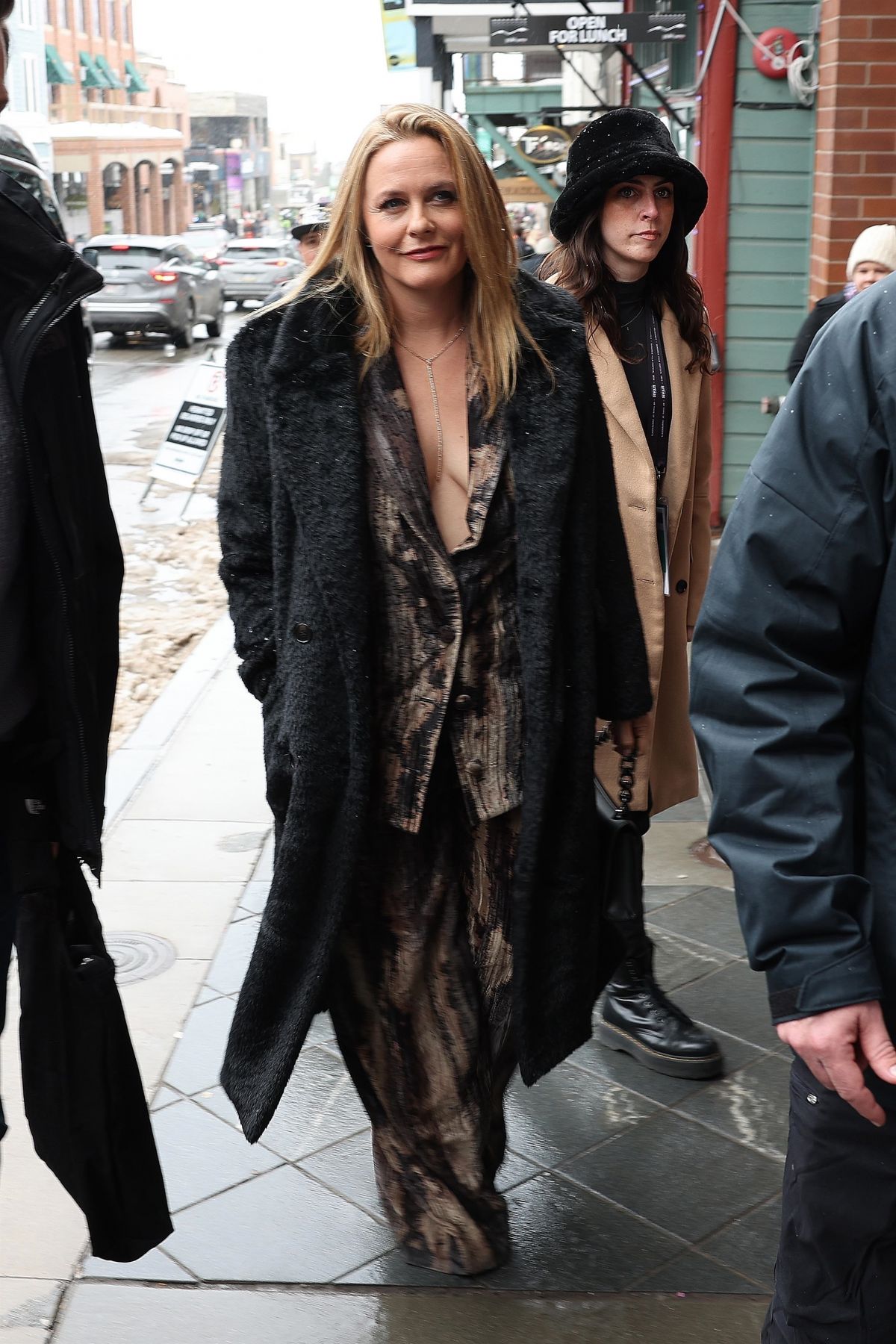 ALICIA SILVERSTONE Out at 2024 Sundance Film Festival 01/20/2024