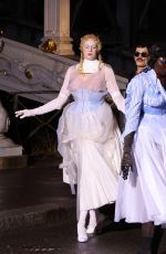 GWENDOLIN CHRISTIE at Maison Margiela Haute Couture Spring/Summer 2024 Show at Paris Fashion Week 01/25/2024