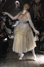 GWENDOLIN CHRISTIE at Maison Margiela Haute Couture Spring/Summer 2024 Show at Paris Fashion Week 01/25/2024